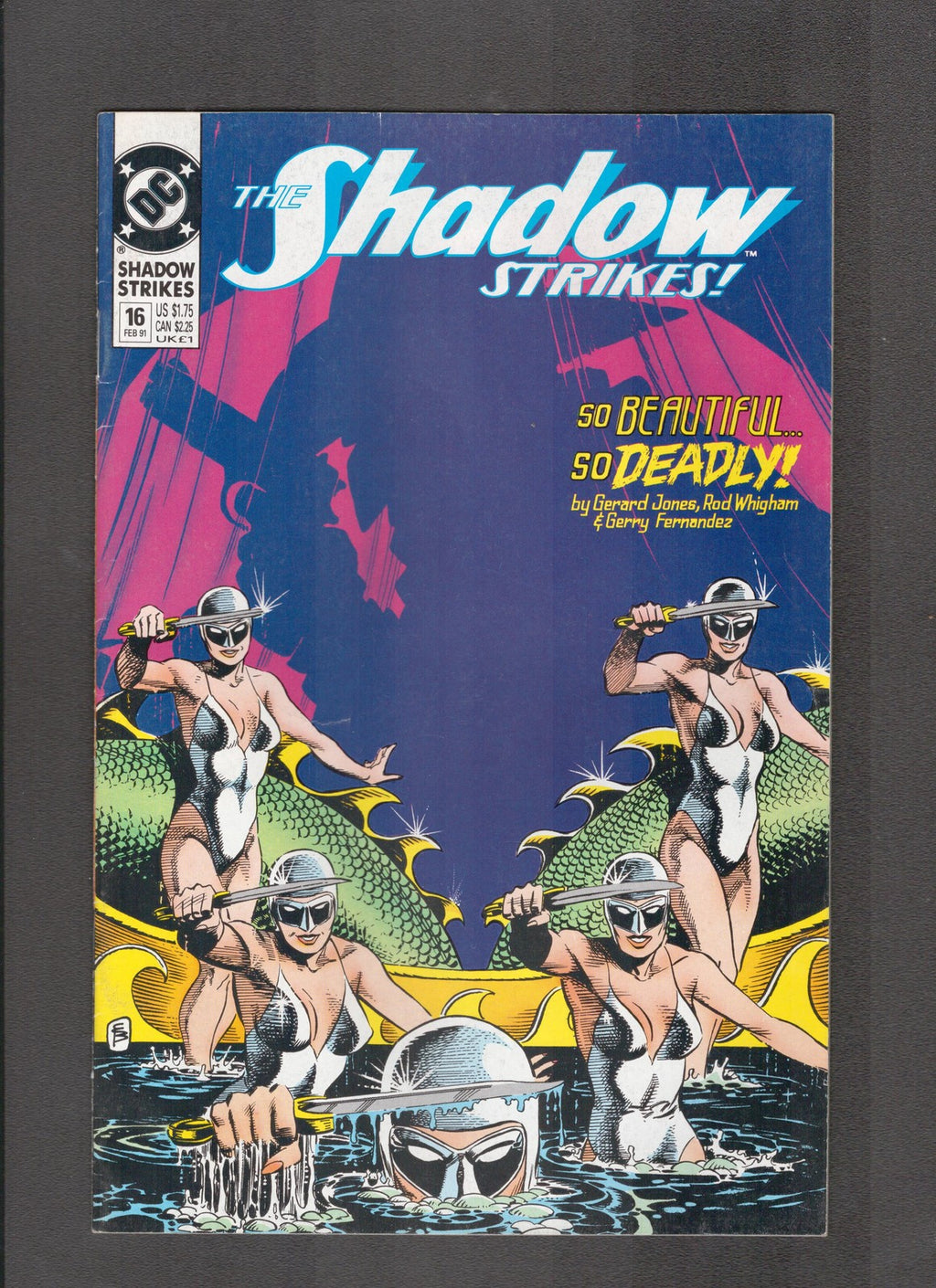Shadow Strikes! #16 (1991) Ed Barreto DC Comics
