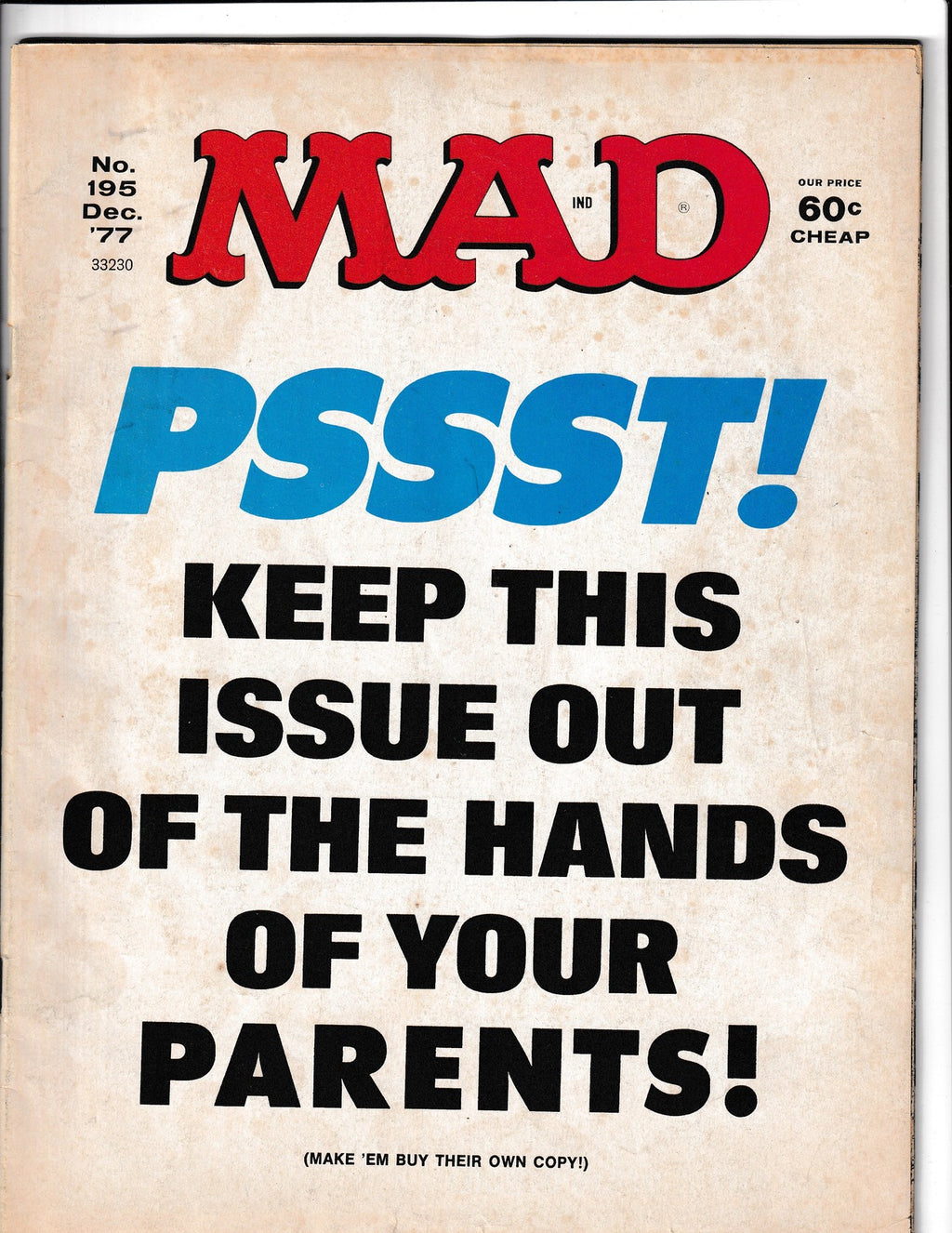 MAD Magazine #195 (1977) EC Publications Comics