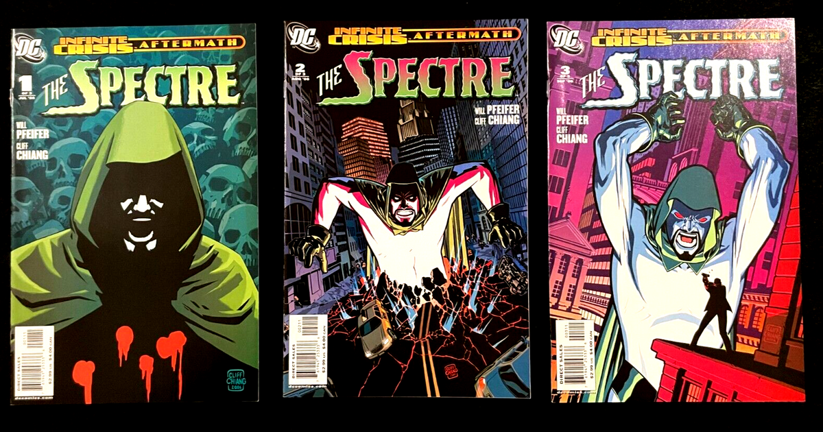 Crisis Aftermath: The Spectre - Complete Set of 3 #1-3 (2006) DC Comics