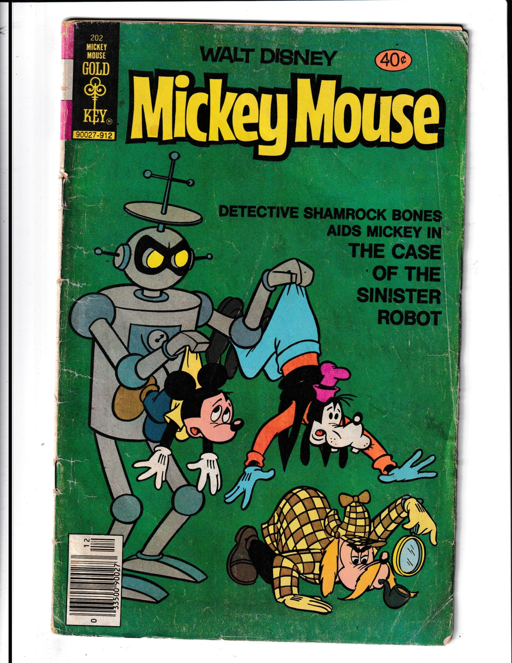 Mickey Mouse #202 (1979) Gold Key Comics