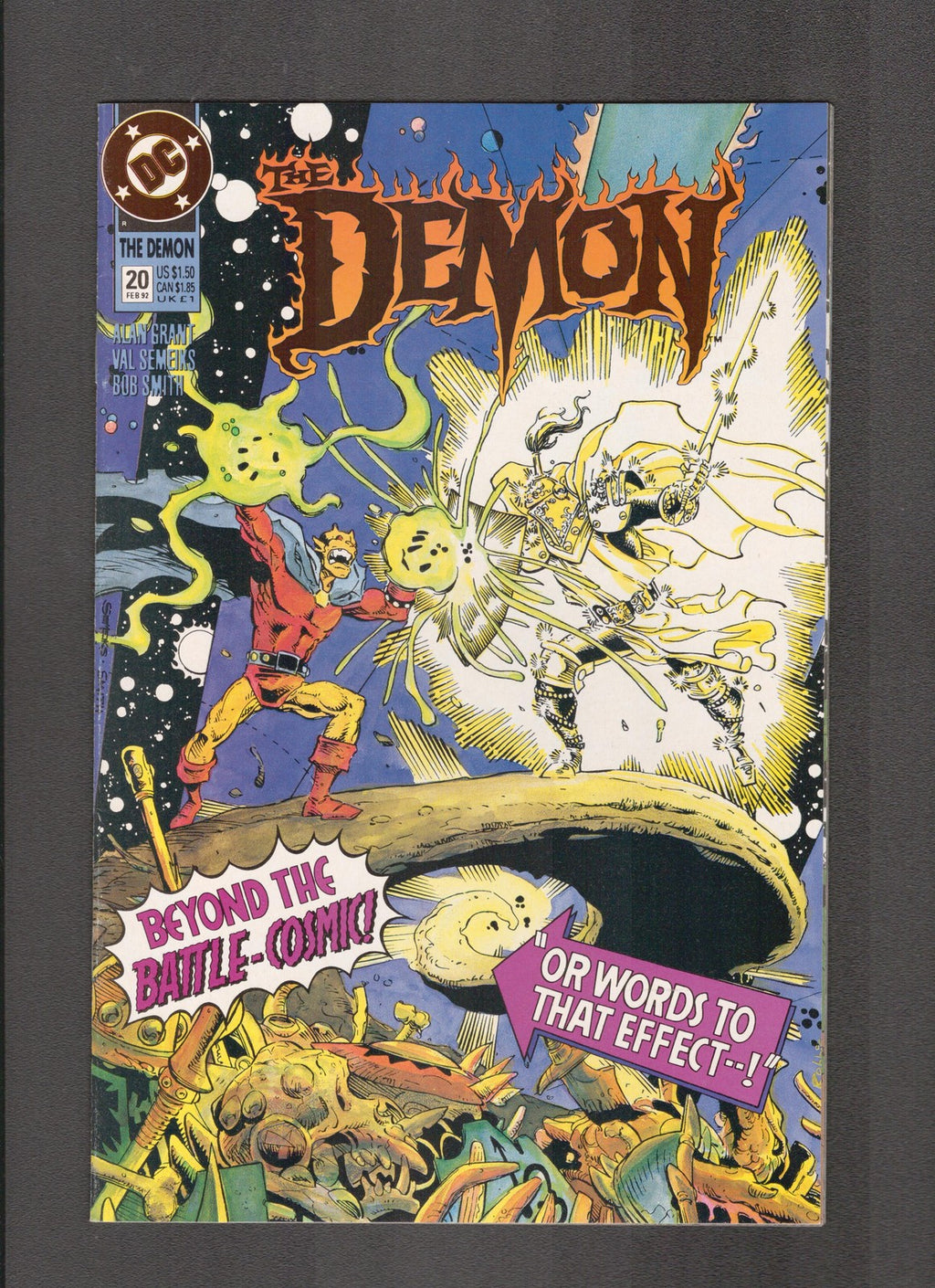 Demon #20 (1992) HIGH GRADE - Val Semieks DC Comics