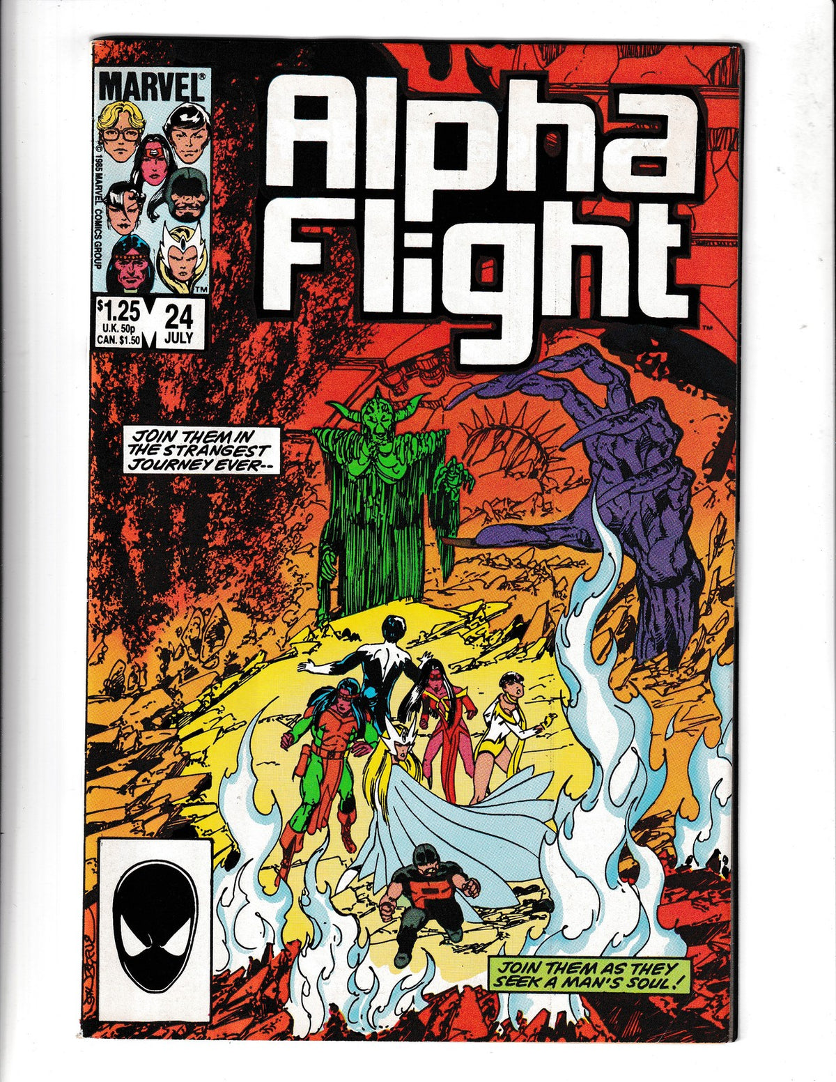 Alpha Flight #24 (1985) Marvel Comics SKU:3066