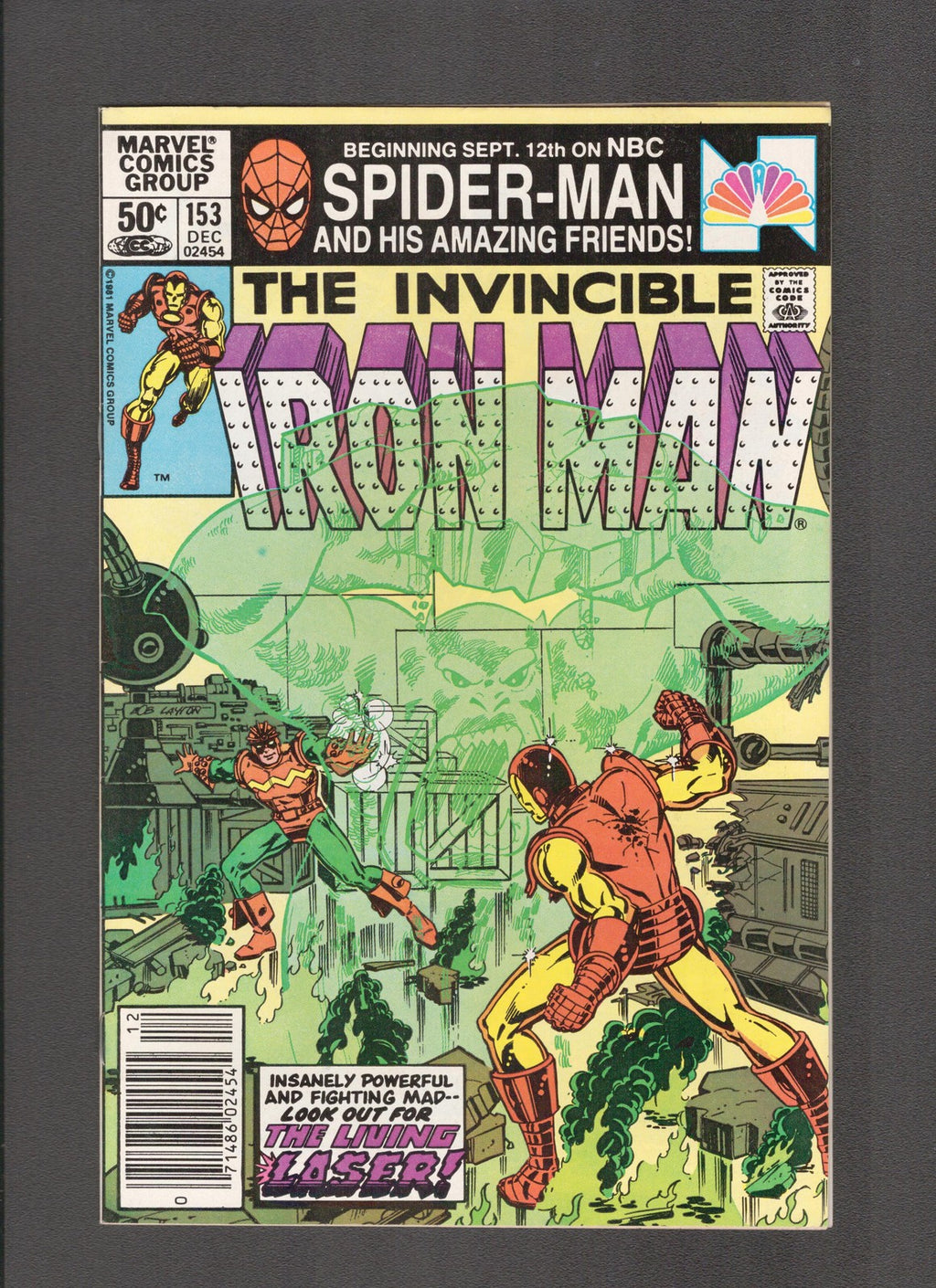 Iron Man #153 (1981) Bob Sharen, Joe Rosen Marvel Comics