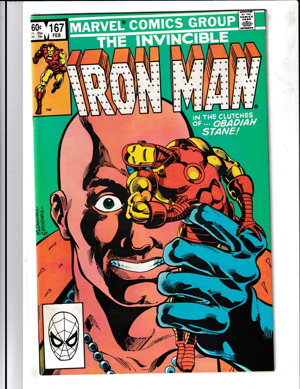 Iron Man #167 (1983) Marvel Comics SKU:1444