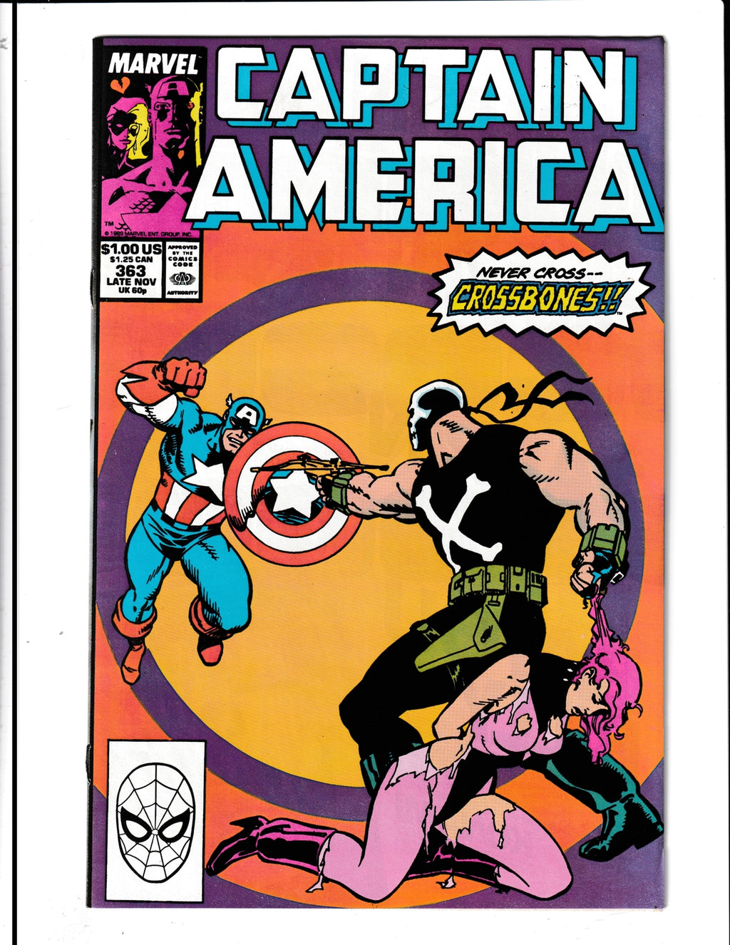 Captain America #363 (1989) Marvel Comics
