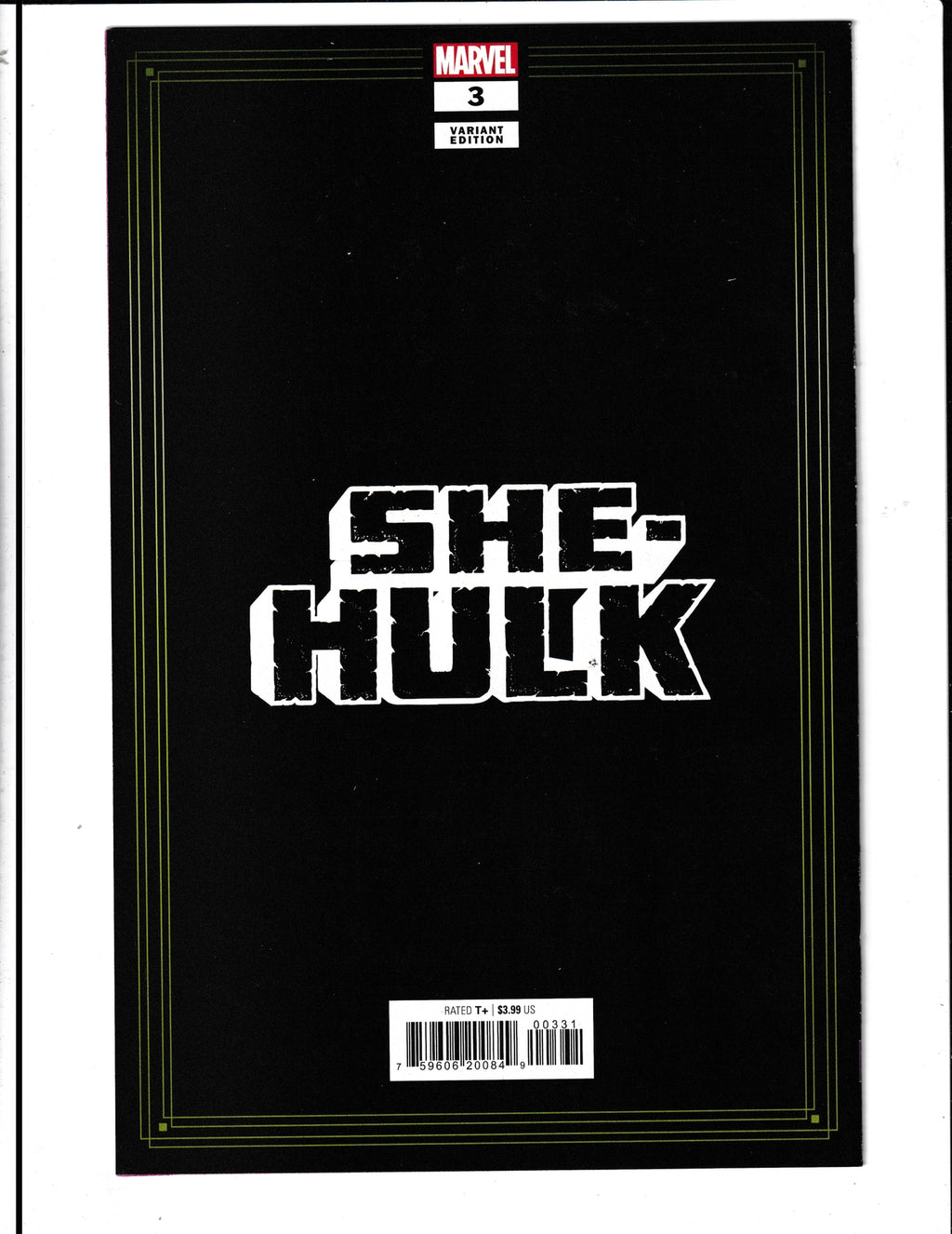 She-Hulk #3C (2022) Women's History Month Marvel Comics