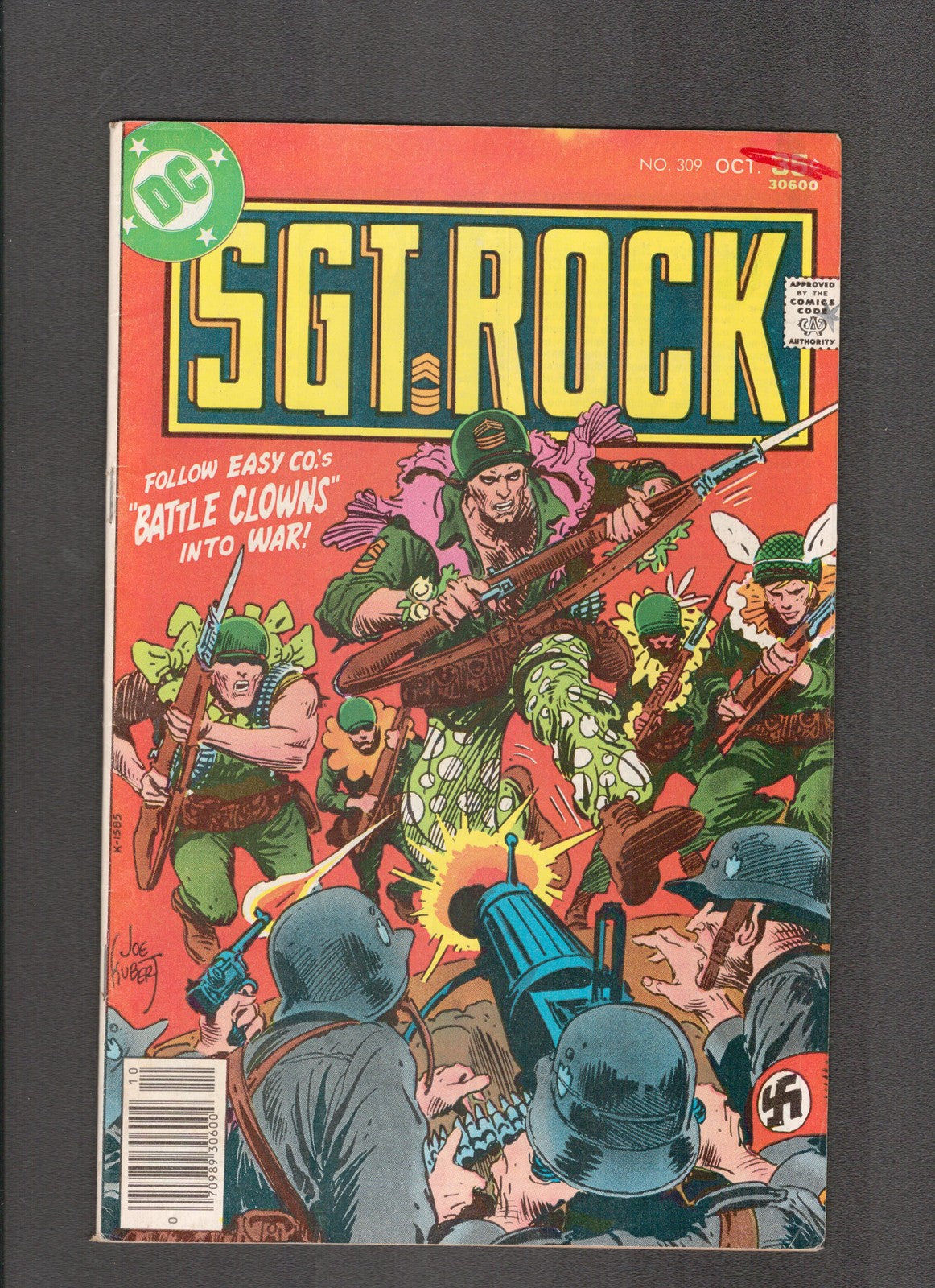 SGT. Rock #309 (1977) Joe Kubert DC Comics