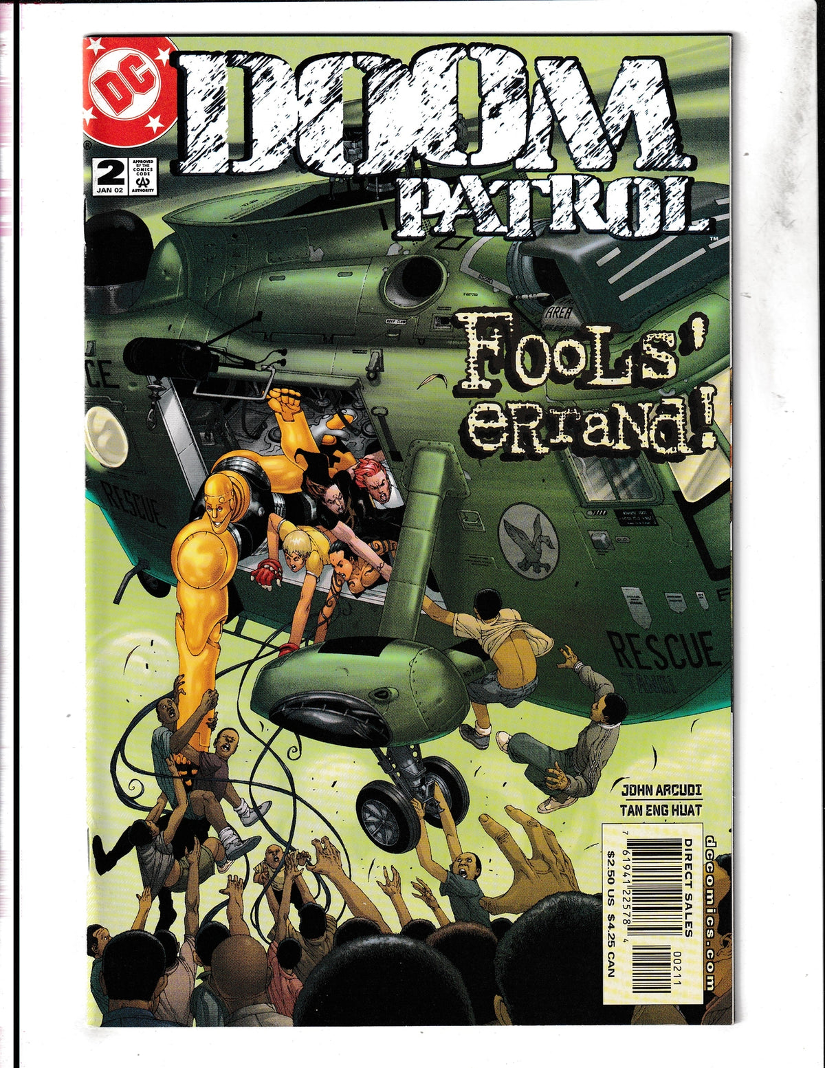 Doom Patrol #2 (2002) DC Comics SKU:1676