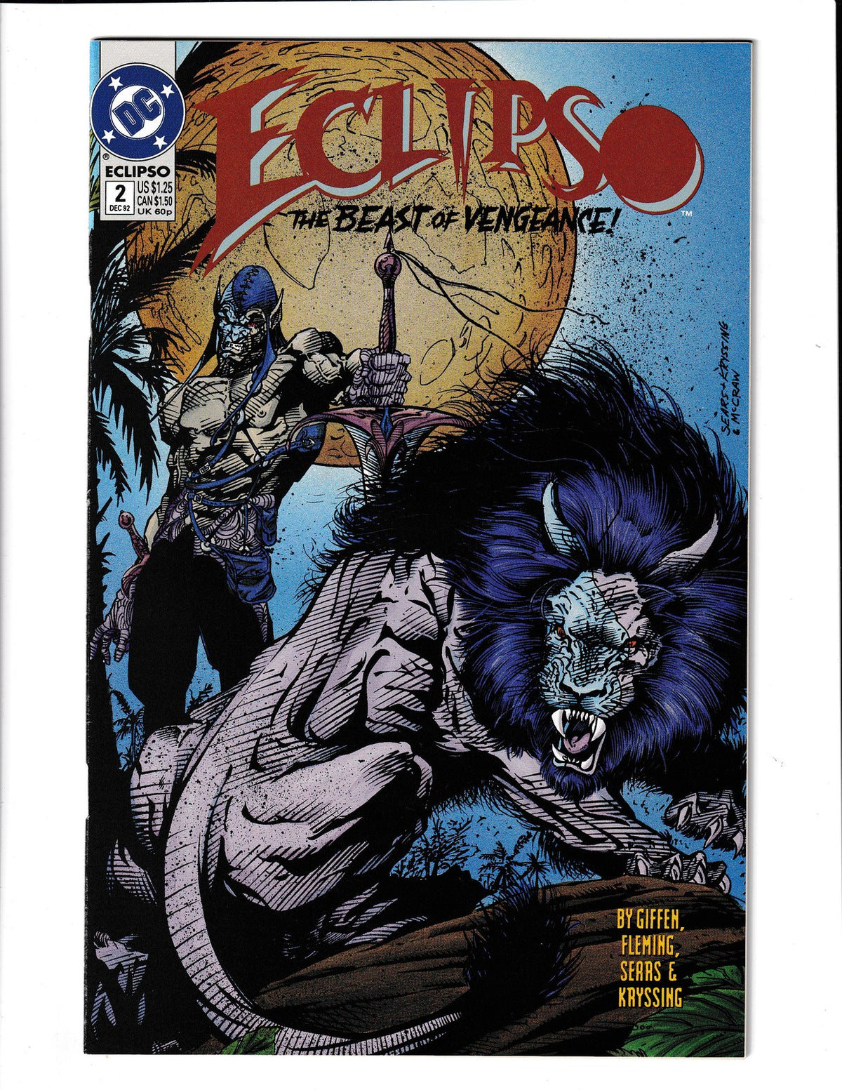 Eclipso #2 (1992) DC Comics SKU:3567