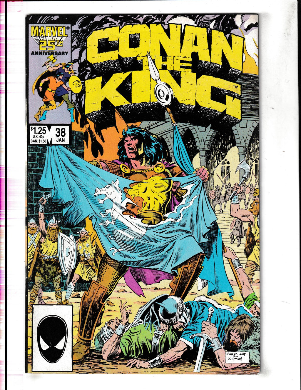 Conan the King #38 (1987) Mike Manley Marvel Comics