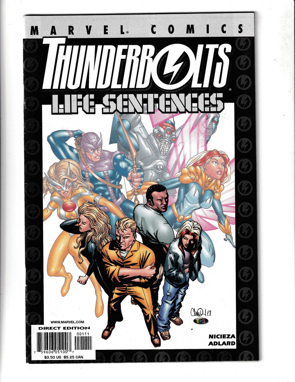 Thunderbolts: Life Sentences #1 (2001) Marvel Comics