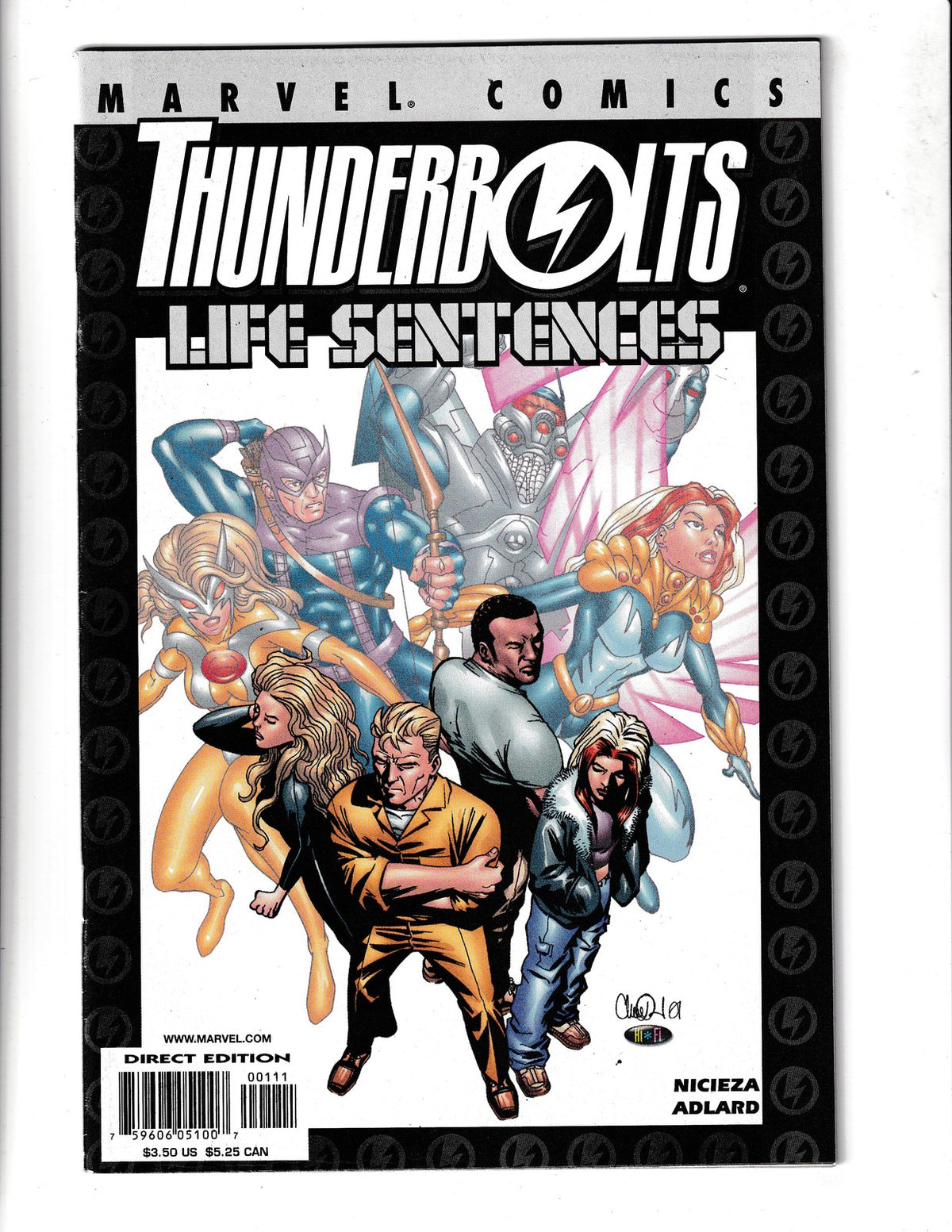 Thunderbolts: Life Sentences #1 (2001) Marvel Comics