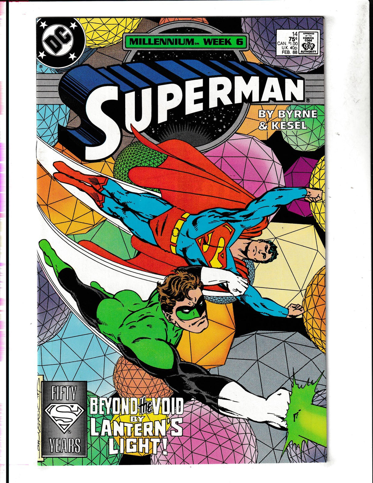 Superman #14 (1988) By Byrne & Kesel DC Comics
