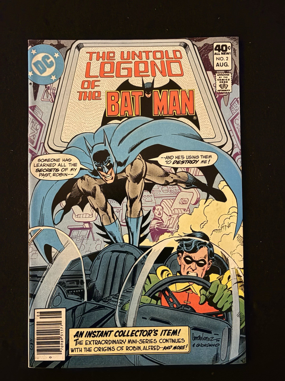 Untold Legend of the Batman - Complete Set of 3 #1-3  (1980) DC Comics