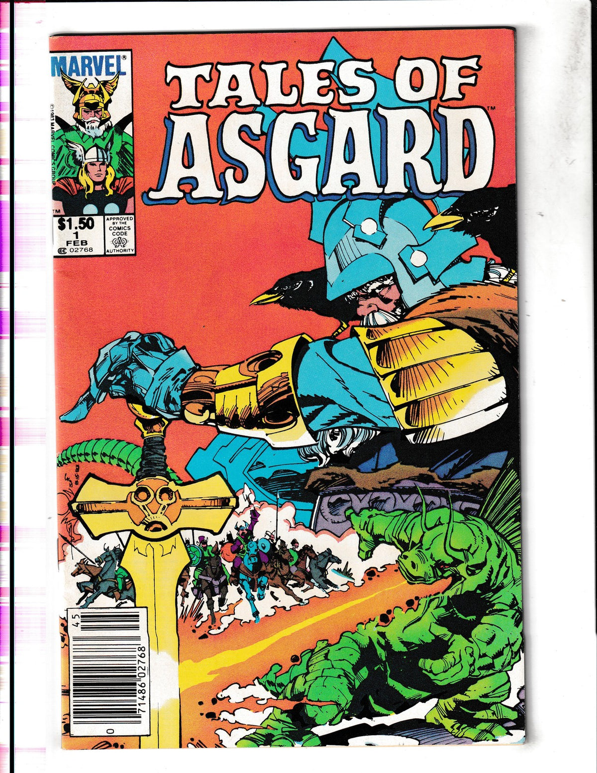 Tales of Asgard #1 (1984) Jack Kirby, Stan Lee Marvel Comics