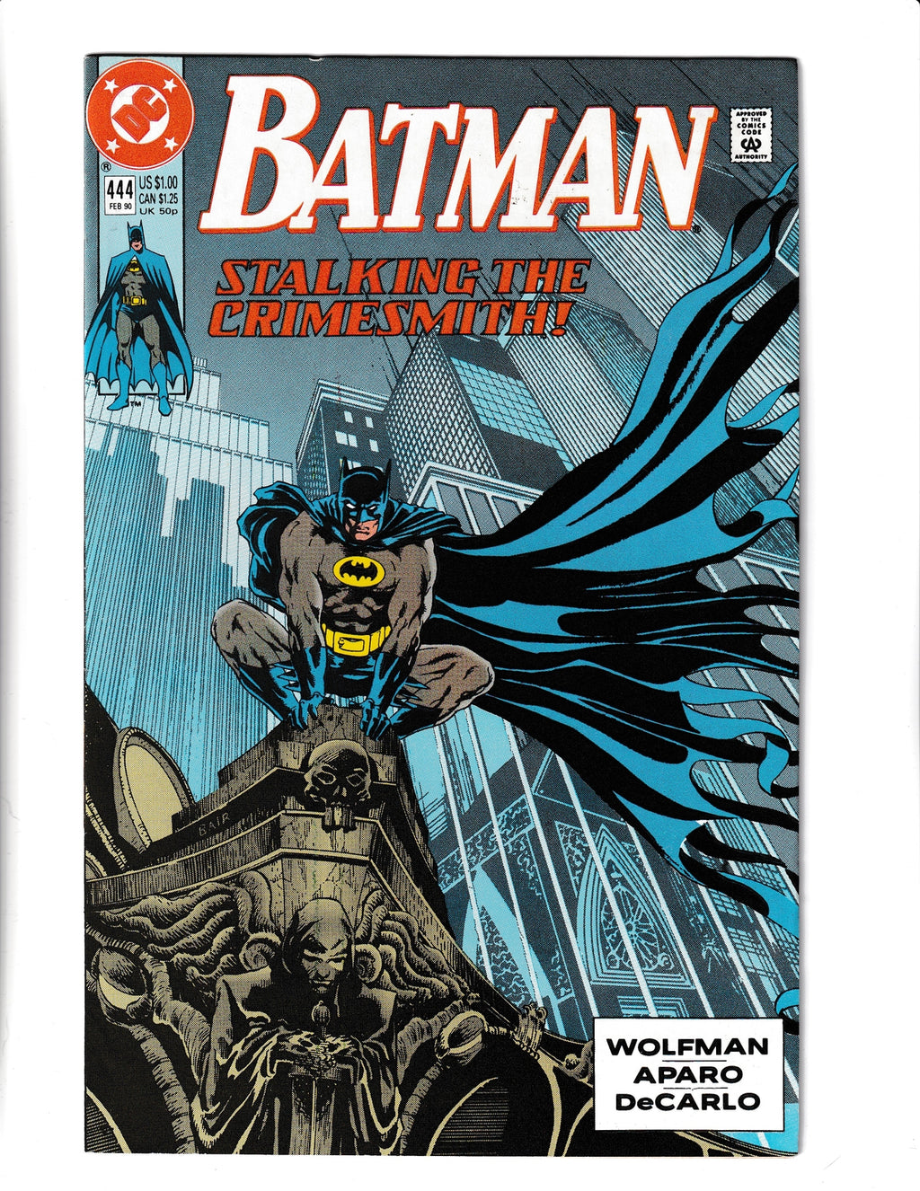 Batman #444 (1990) DC Comics SKU:063