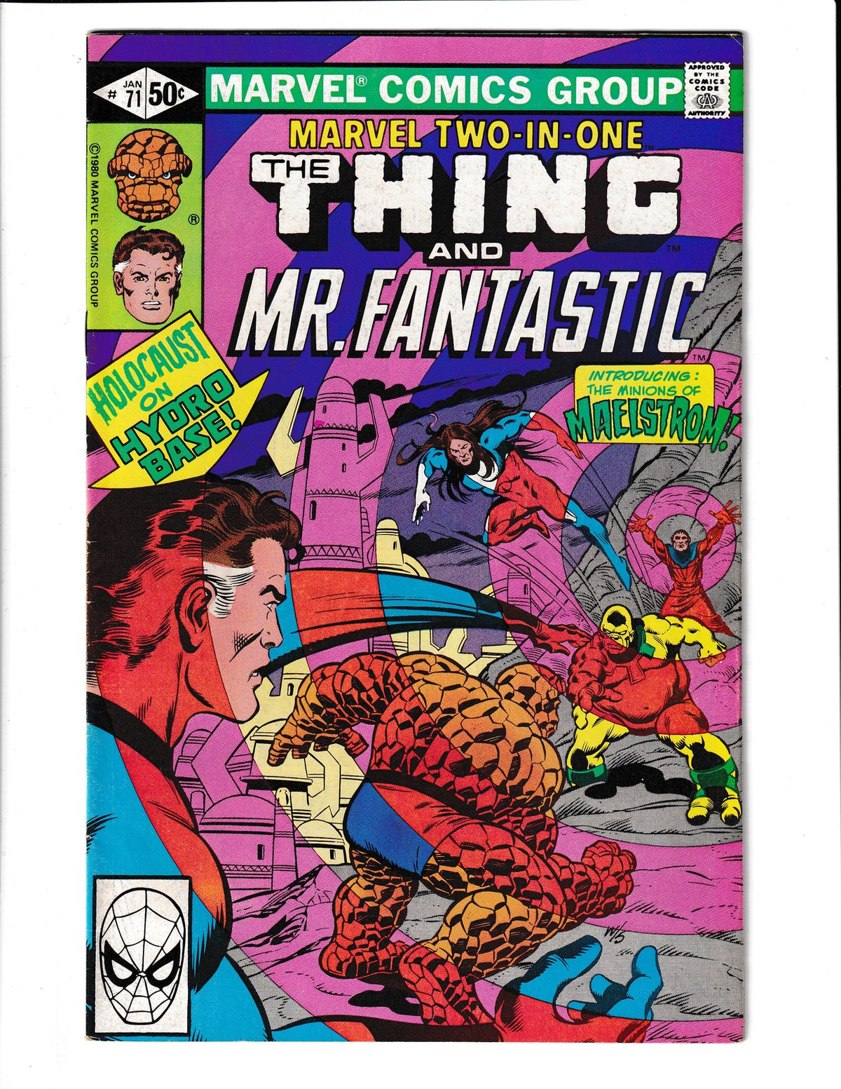 Marvel Two-in-One #71 (1981) Thing and Mr. Fantastic Marvel Comics