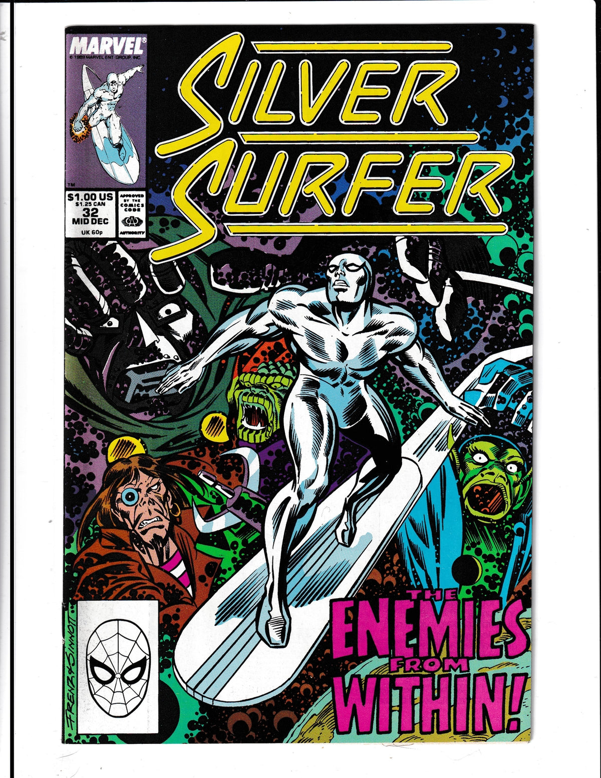Silver Surfer #32 (1989) Marvel Comics