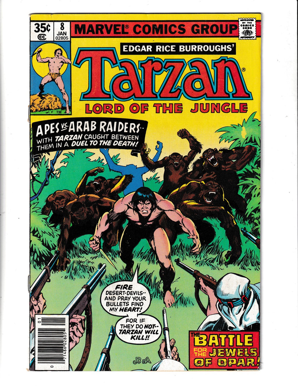 Tarzan #8 (1978) Marvel Comics SKU:2999