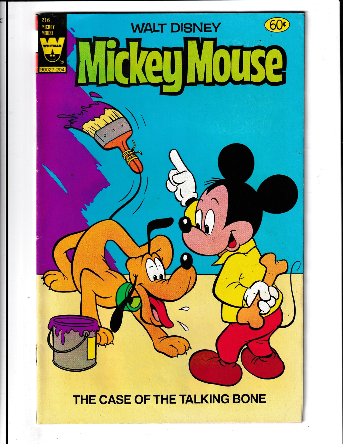 Mickey Mouse #216 (1982) Whitman Comics