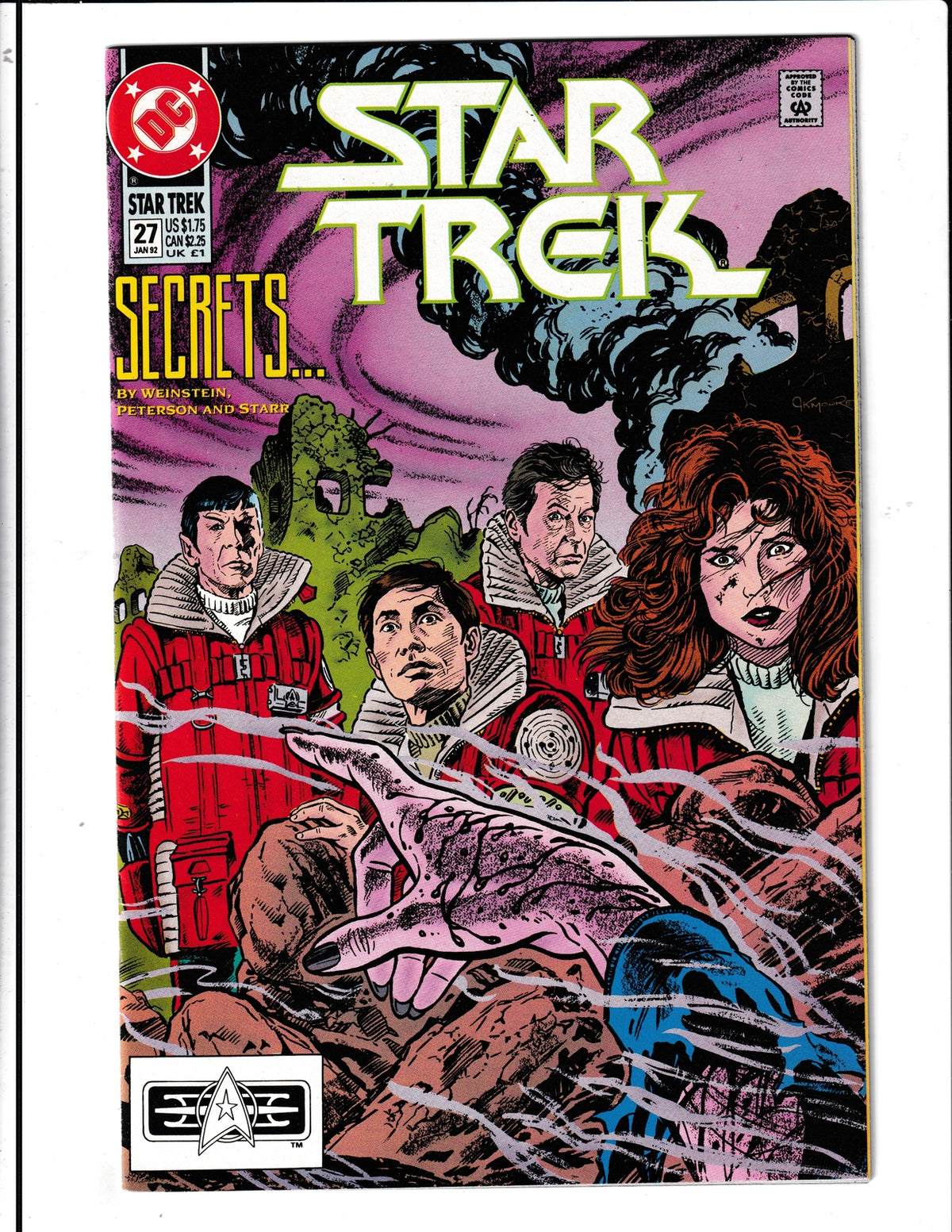 Star Trek: The Next Generation #27 (1992) DC Comics