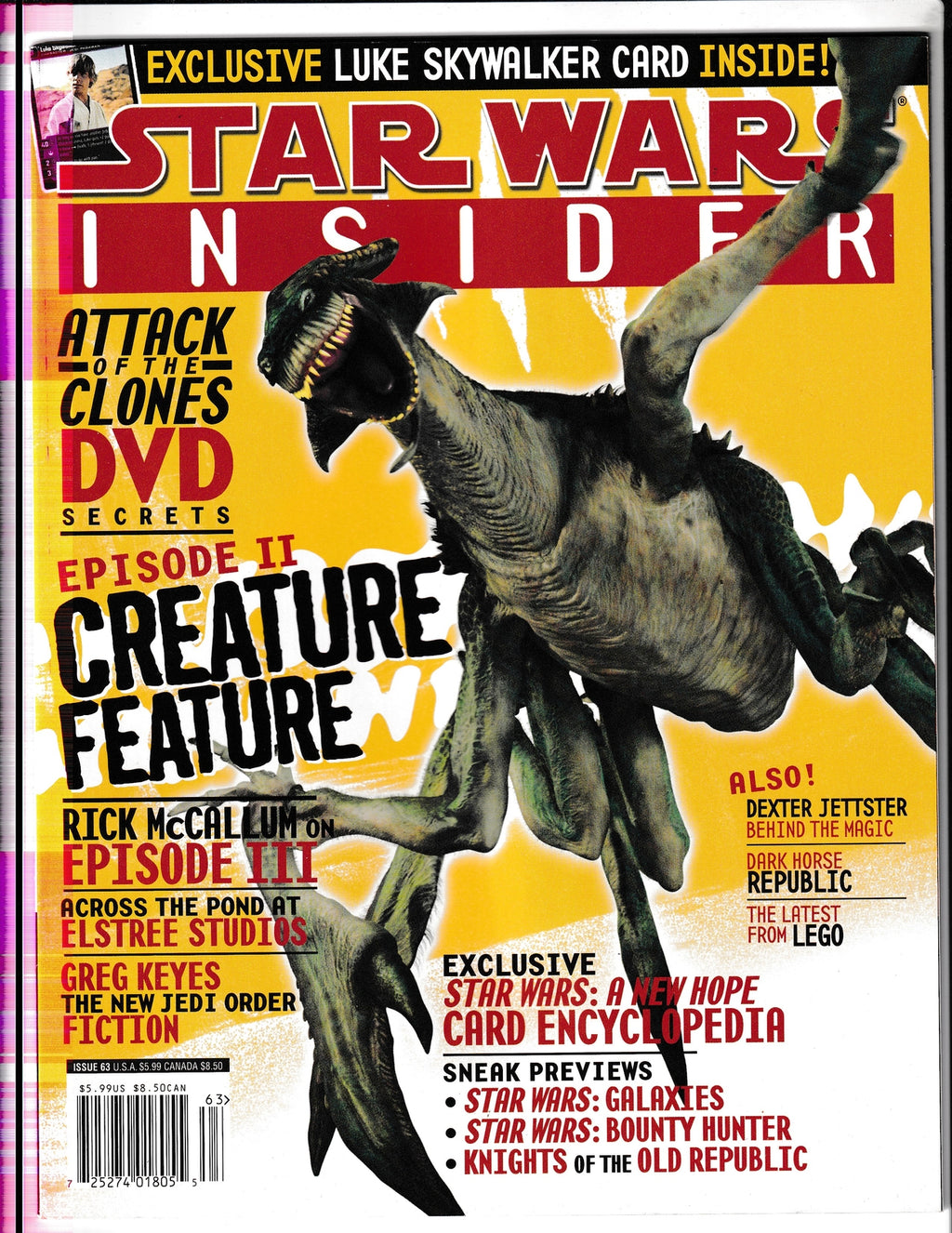 Star Wars Insider #63 (2002) Titan Comics