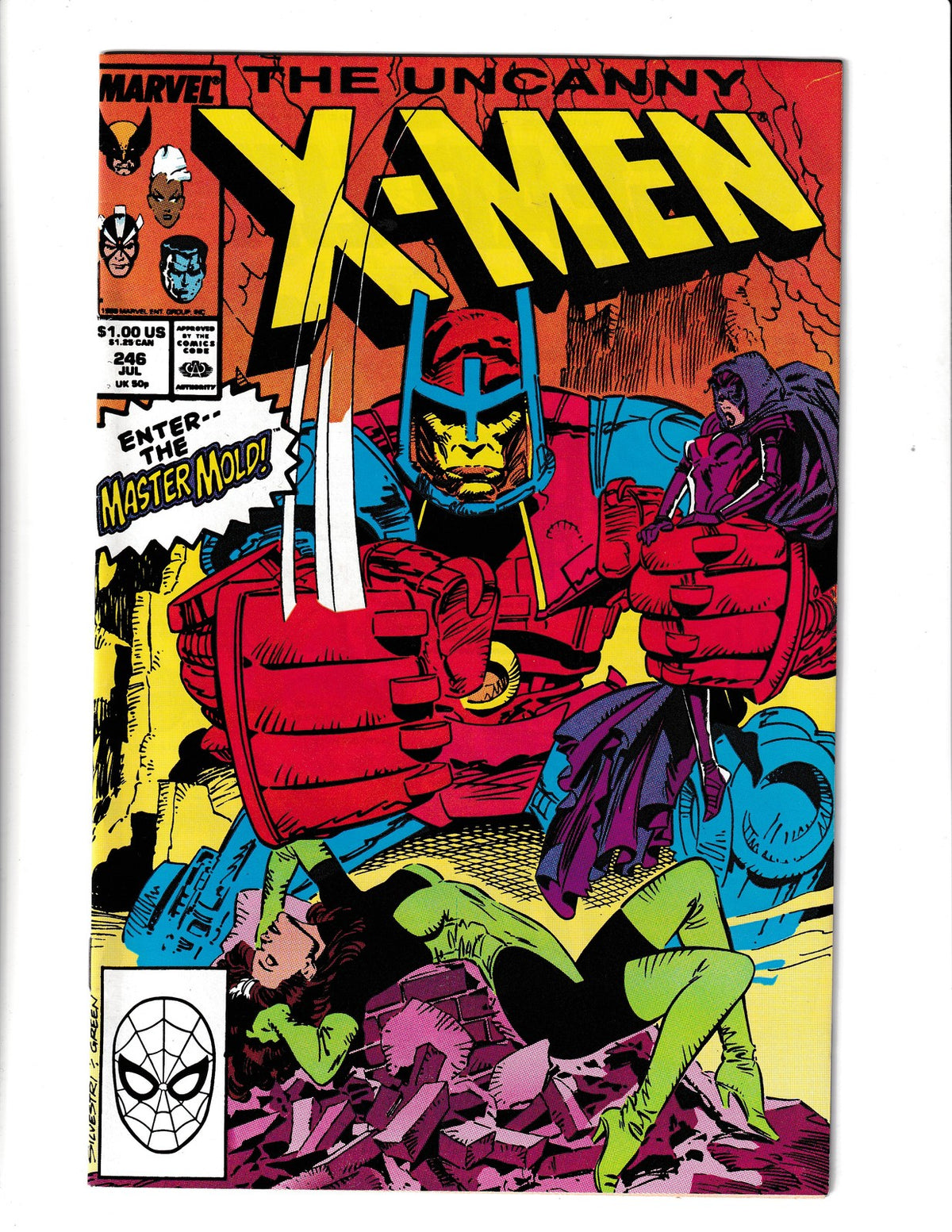 Uncanny X-Men #246 (1989) Marvel Comics SKU:2457