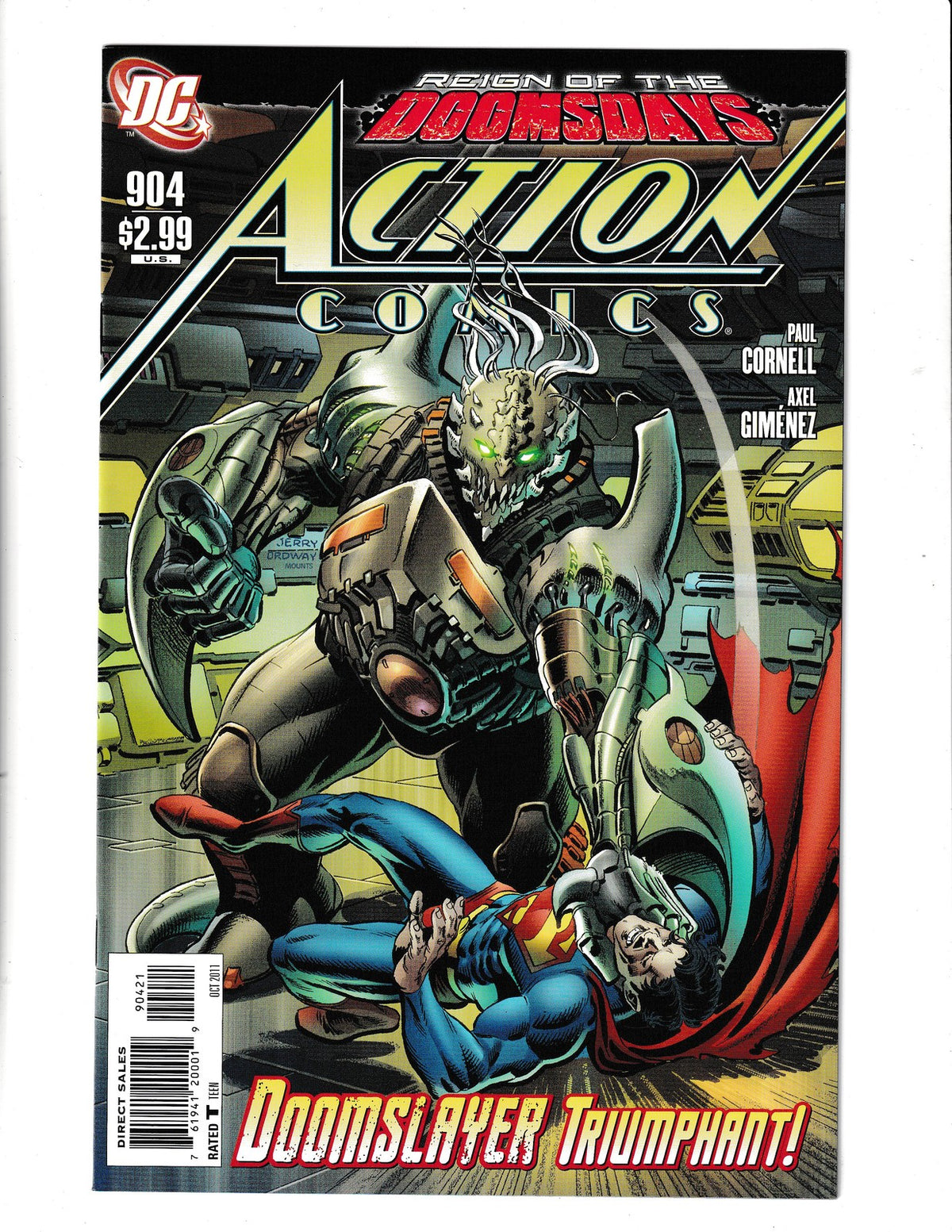 Action Comics #904b (2011) Jerry Ordway Incentive DC Comics