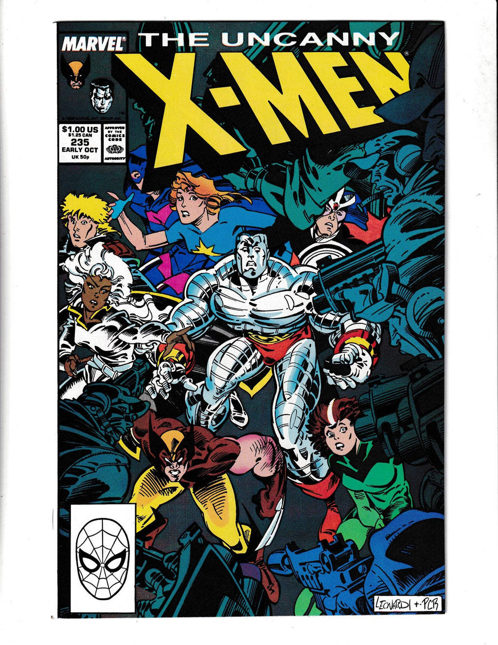 Uncanny X-Men #235 (1988) Genoshan - HIGHER GRADE Marvel Comics