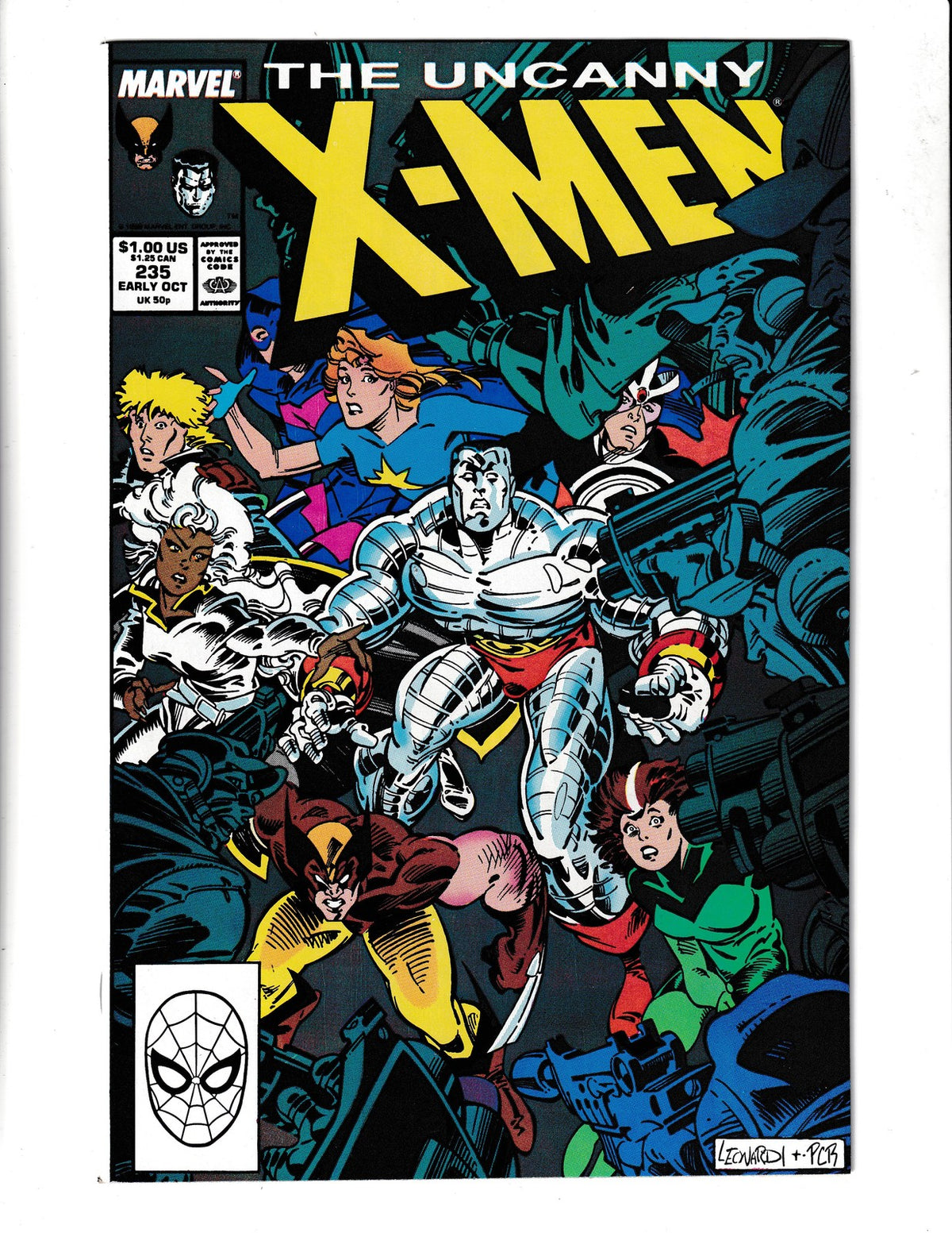 Uncanny X-Men #235 (1988) Genoshan - HIGHER GRADE Marvel Comics