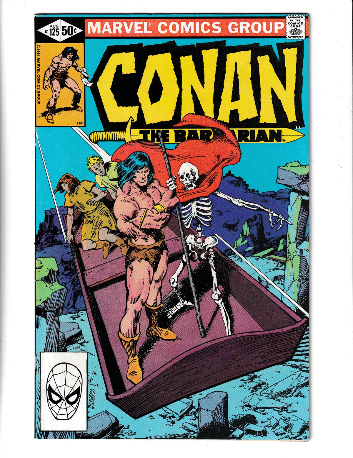 Conan the Barbarian #125 (1981) Marvel Comics SKU:2601