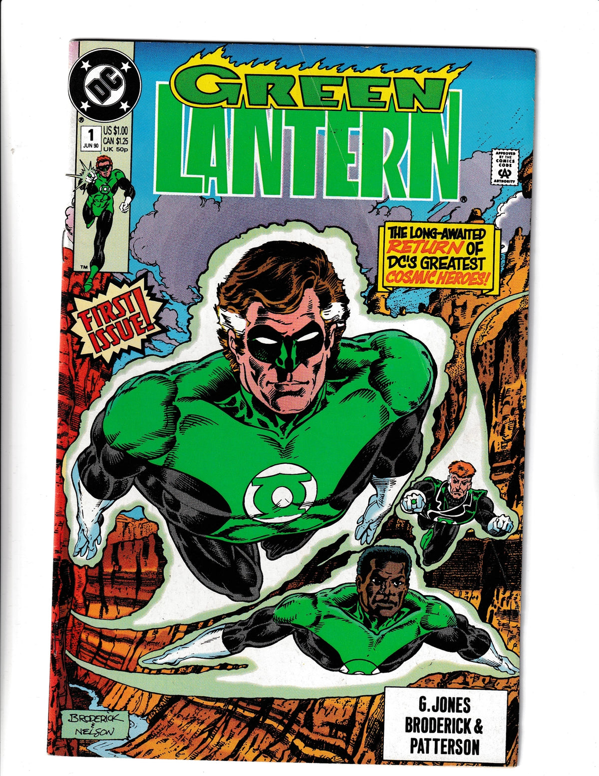 Green Lantern #1 (1990) DC Comics SKU:073