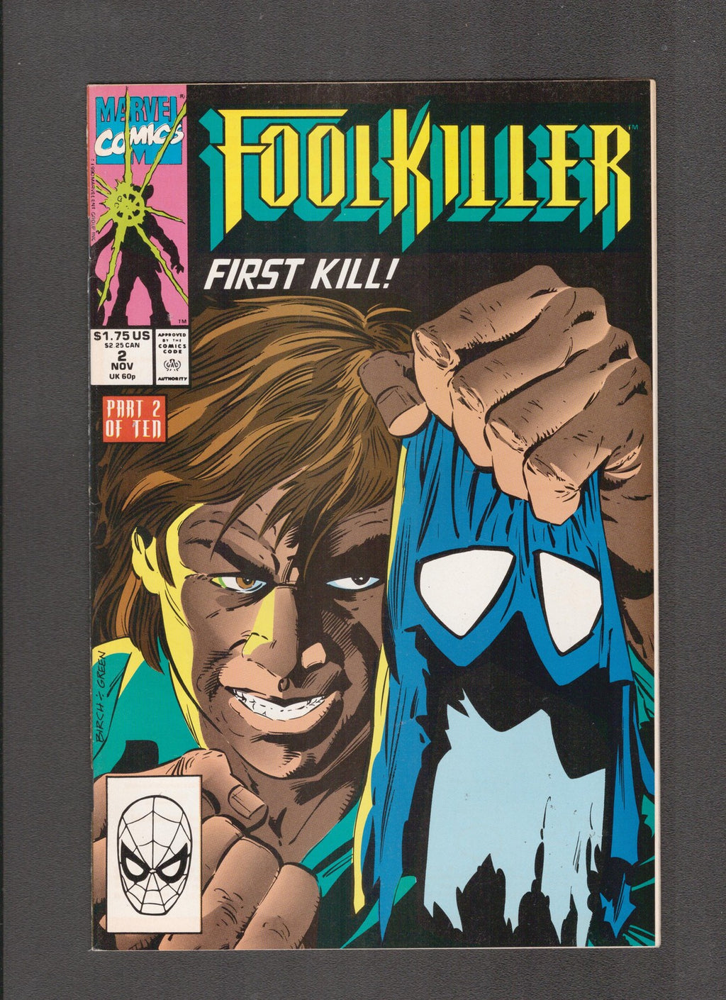 Foolkiller #2 (1990) Origin Issue Marvel Comics
