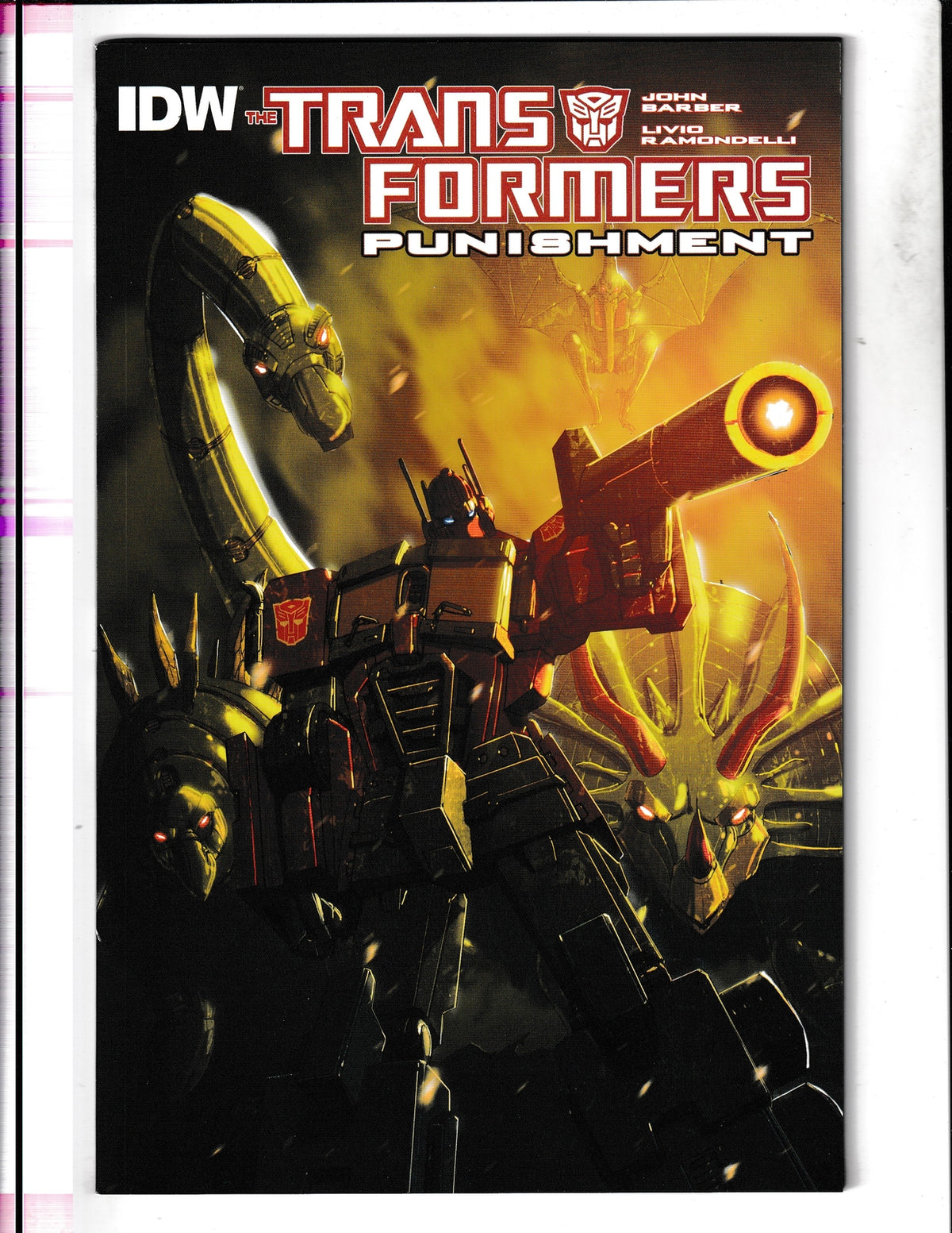 Transofrmers: Punishment #1 (2015) IDW Comics