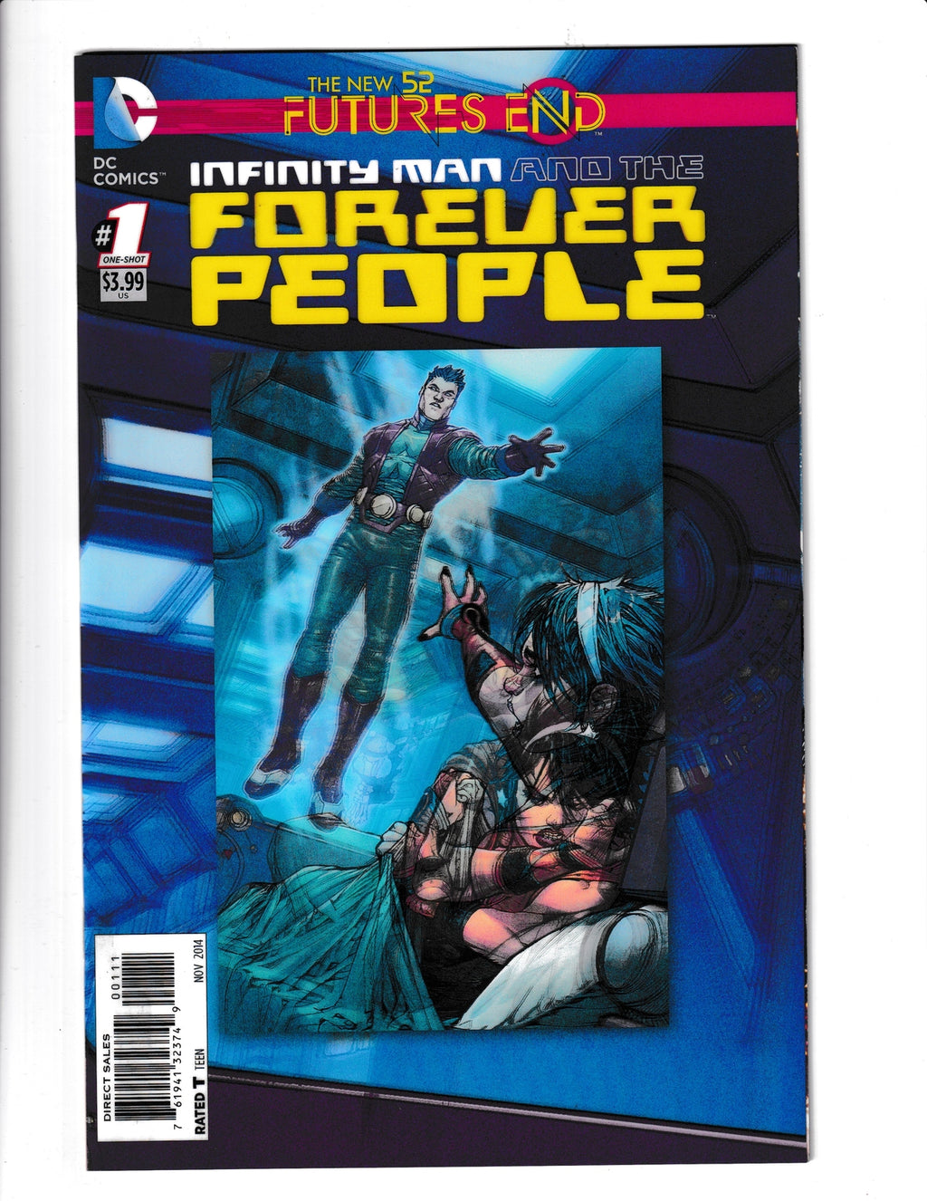 Infinity Man and the Forever People: Future's End #1 (2014) 3D DC Comics