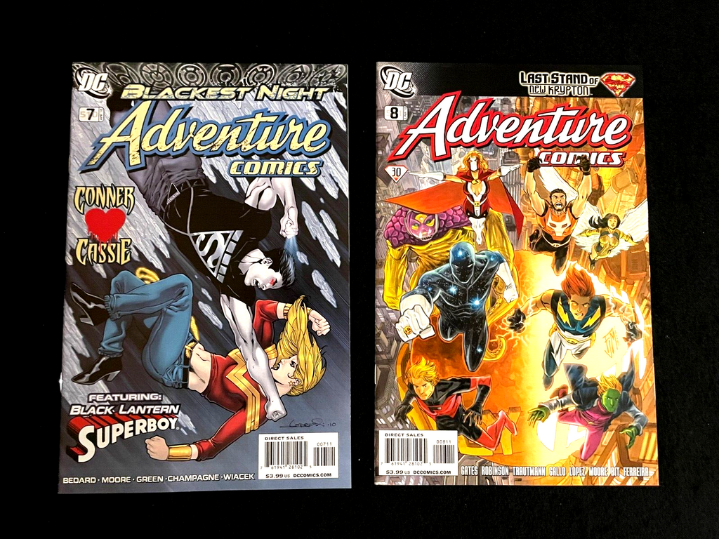 Run of 12 Adventure Comics #1-12 2009-10  - HIGH GRADE