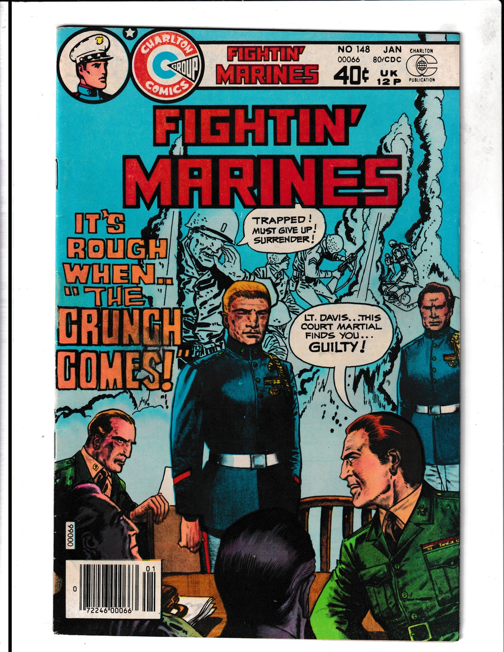 Fightin' Marines #148 (1980) Charlton Comics