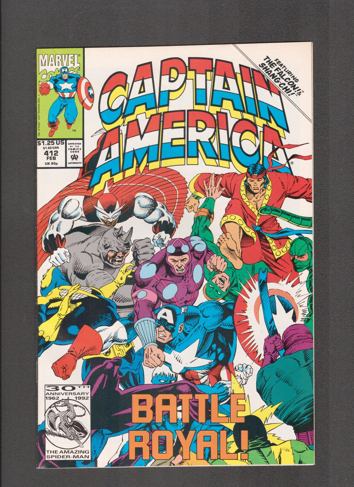 Captain America #412 (1993) Rick Levins Marvel Comics