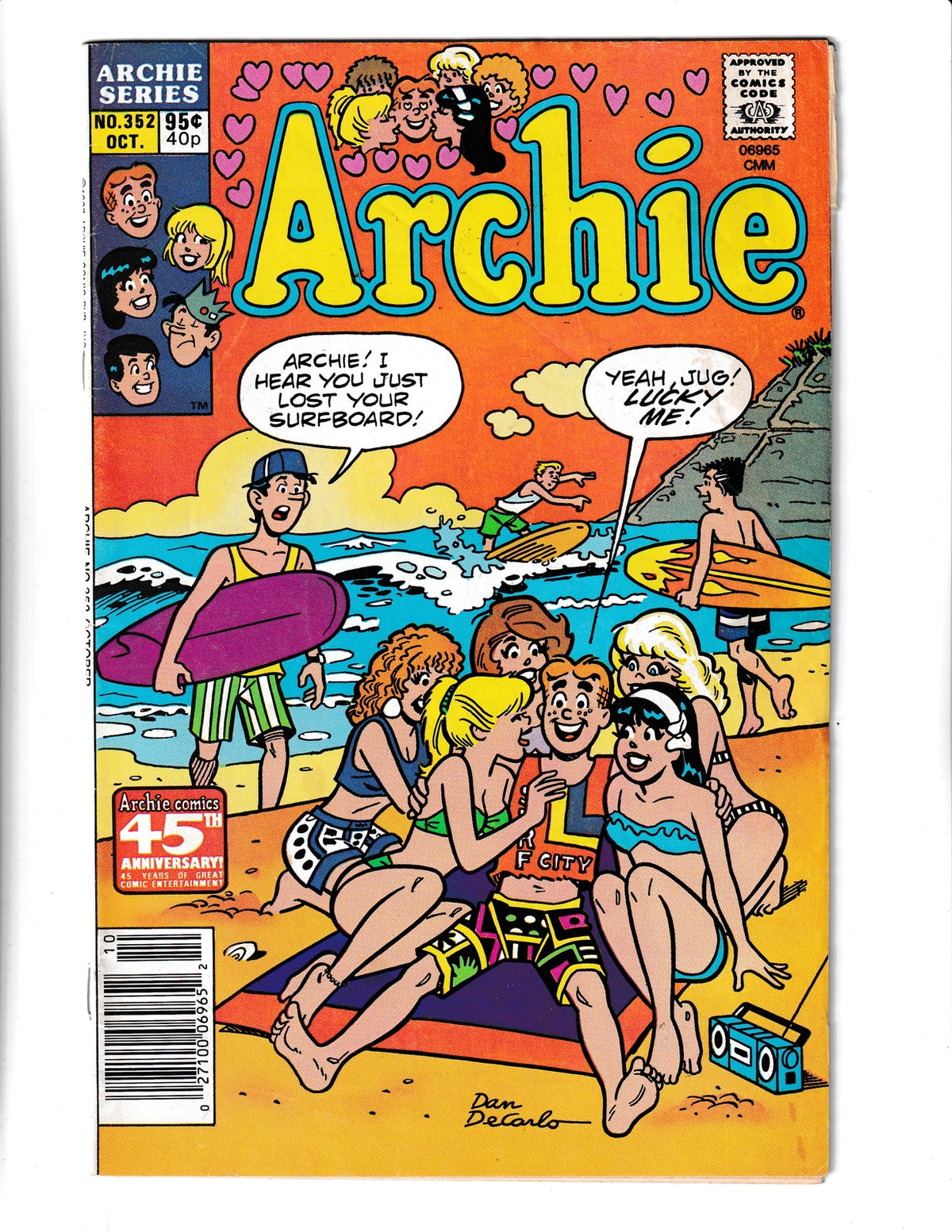 Archie Comics #352 (1987) CDN NEWSSTAND Archie Comics