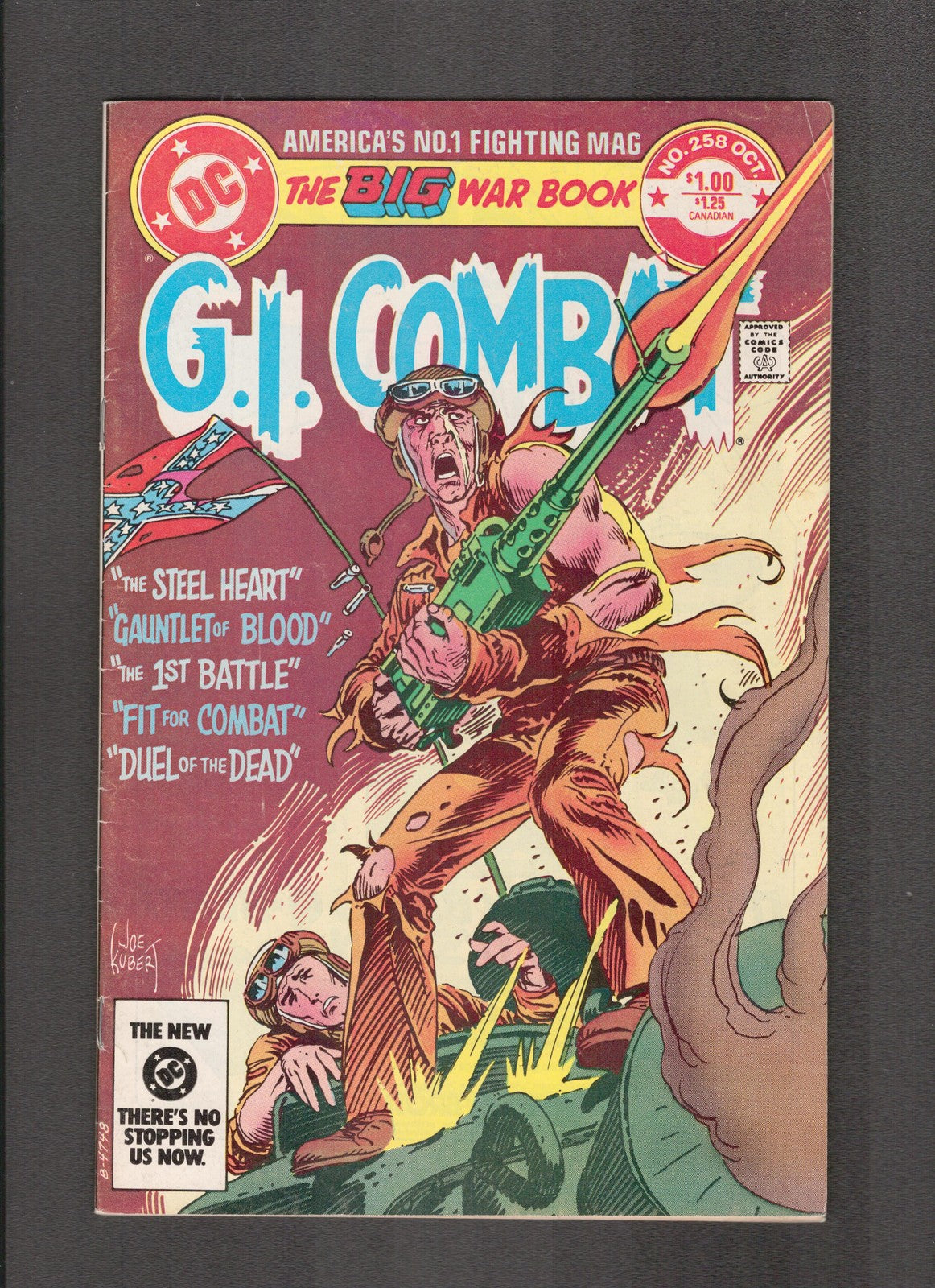 G.I. Combat #258 (1983) Joe Kubert DC Comics