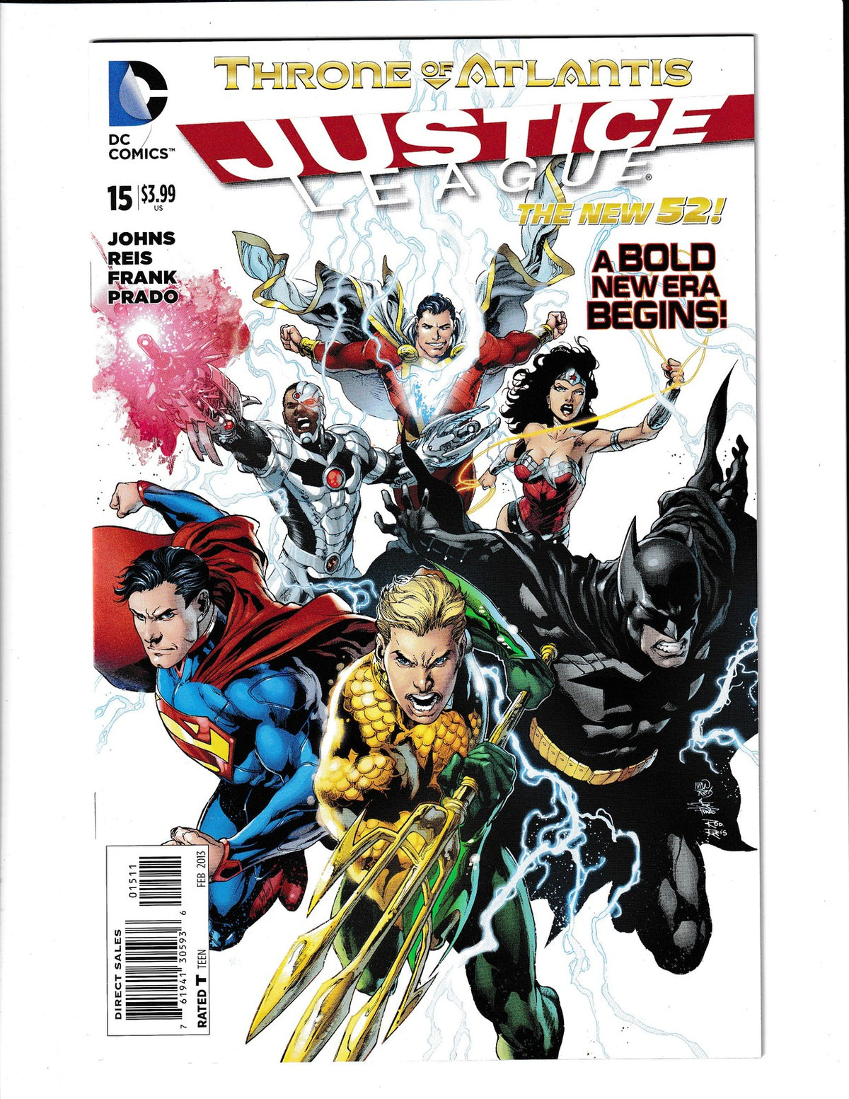 Justice League #15 (2013) Higher Grade - Ivan Reis DC Comics