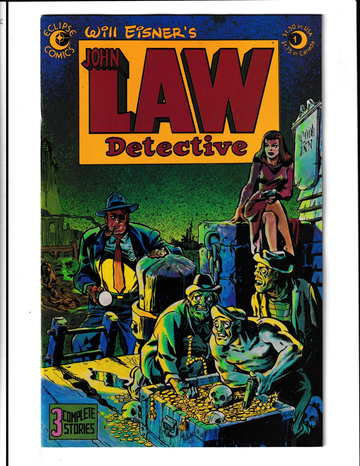 John Law Detective #1 (1983) Eclipse Comics