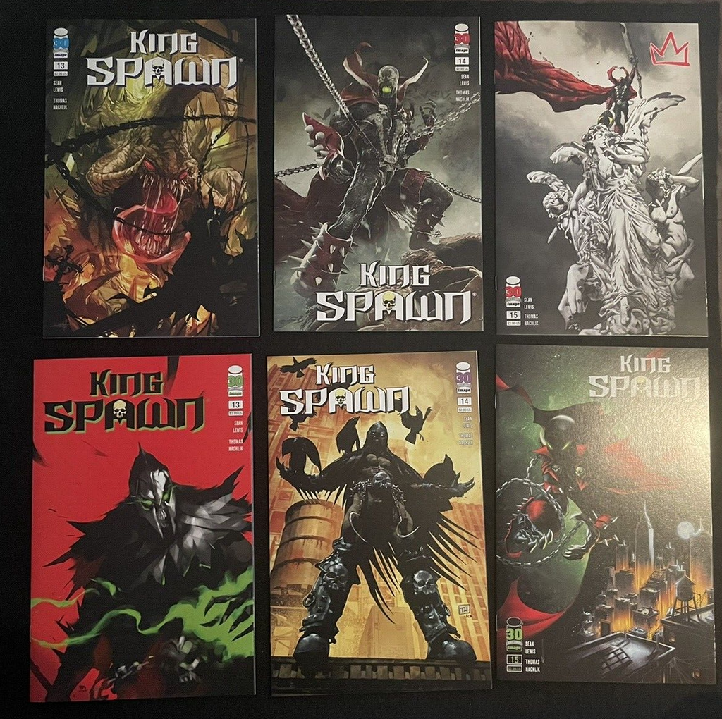 King Spawn #1-20 w/variant covers #1-18 - 38 HIGH GRADE BOOKS McFarlane (Image)