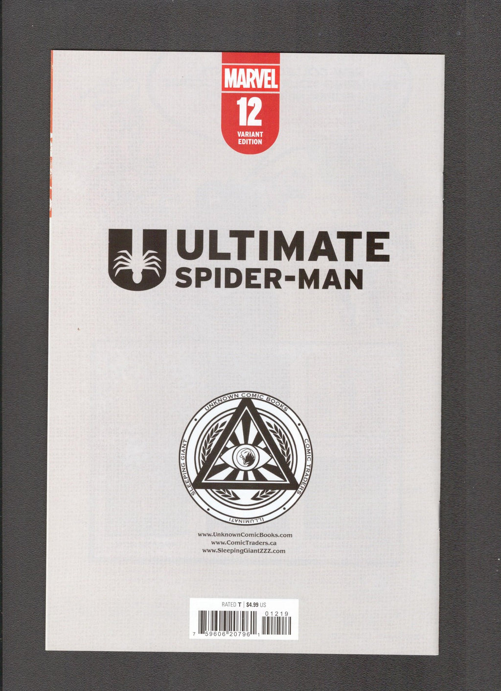 Ultimate Spider-Man #12Illum-B (2025) Leirix Lee Virgin Variant Marvel Comics