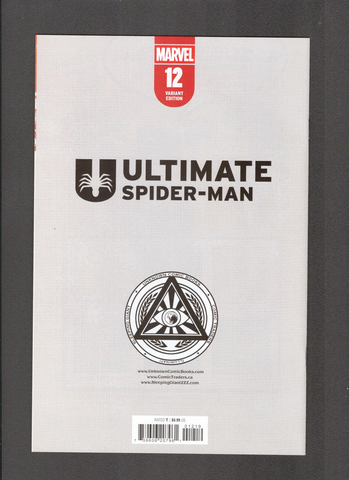 Ultimate Spider-Man #12Illum-B (2025) Leirix Lee Virgin Variant Marvel Comics