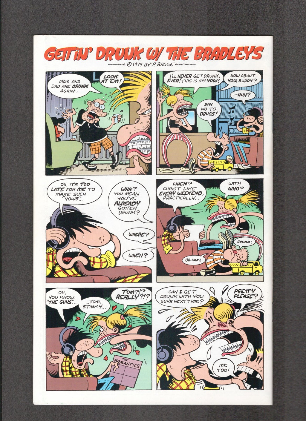 Bradleys #3 (1999) Fantagraphics Comics