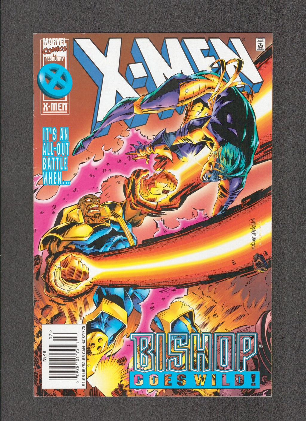 X-Men #49 (1996) Jeff Matsuda, Dan Panosian Marvel Comics