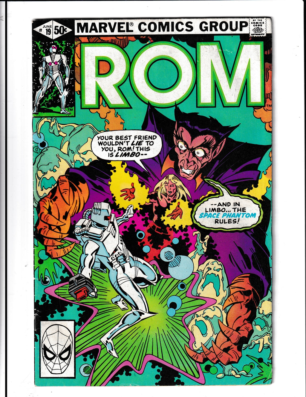 ROM #19 (1981) Marvel Comics SKU:578