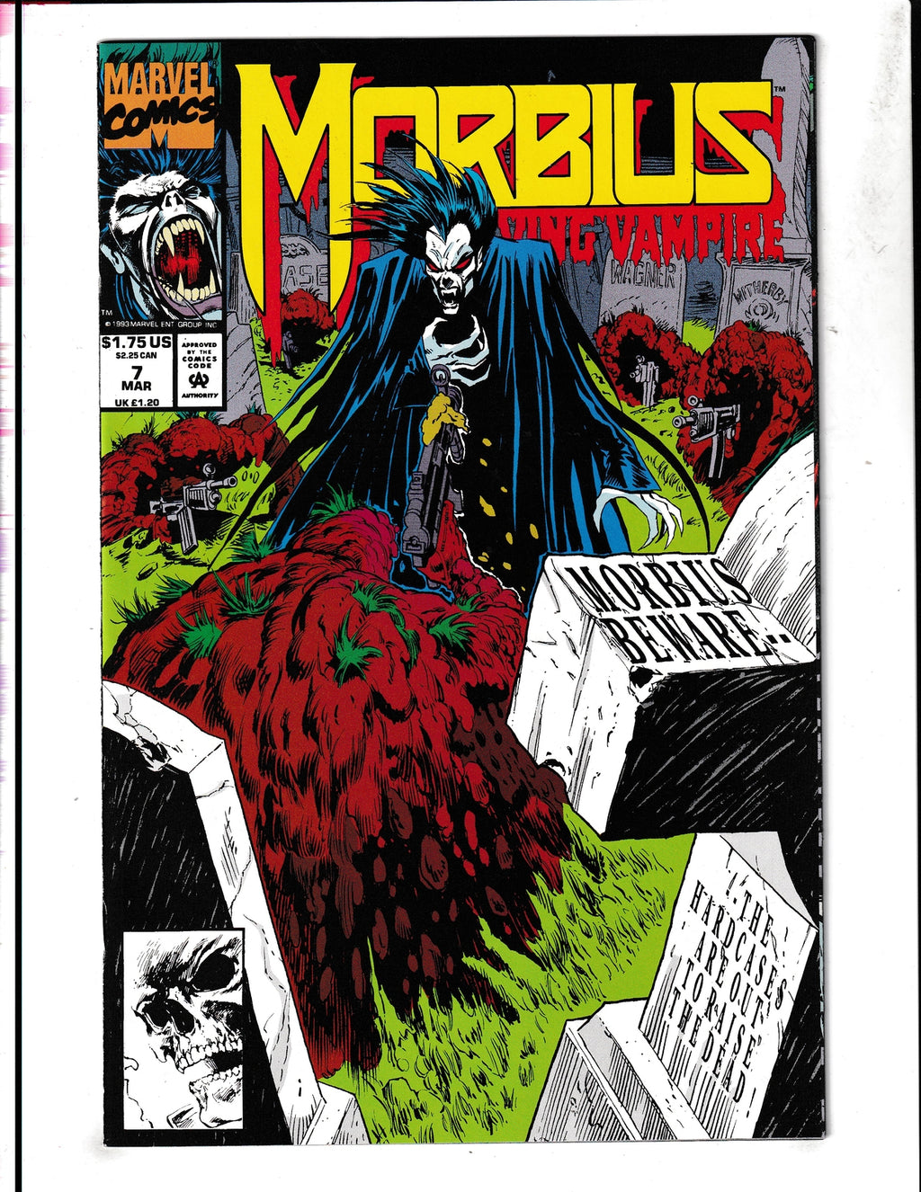 Morbius the Living Vampire #7 (1993) Marvel Comics SKU:1884