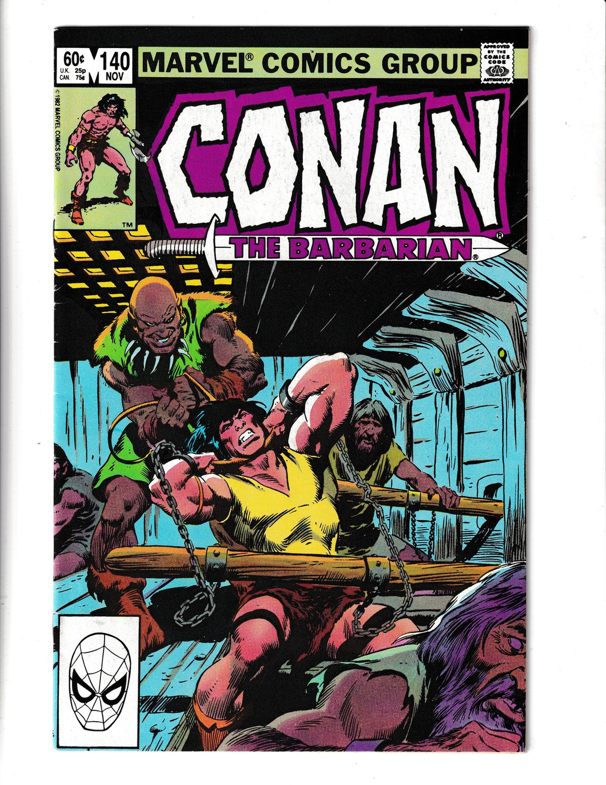 Conan the Barbarian #140 (1982) Marvel Comics